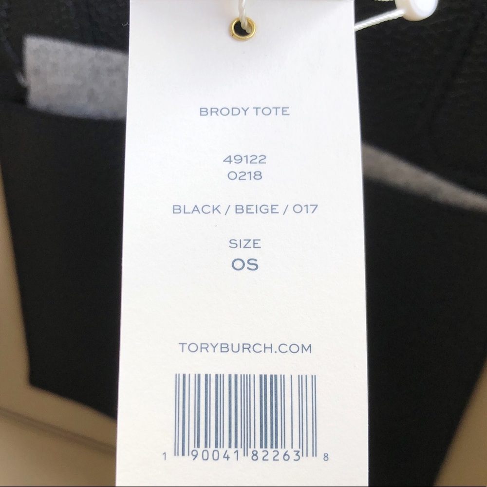 Tory Burch Perry Brody Tote Black - Picture 7 of 7